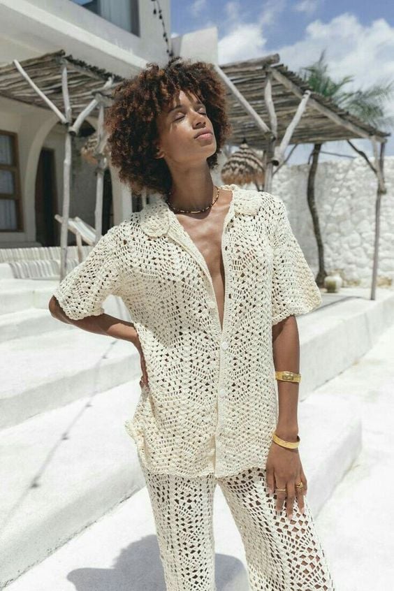 crochê boho chic