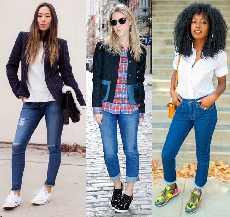 tênis estiloso feminino