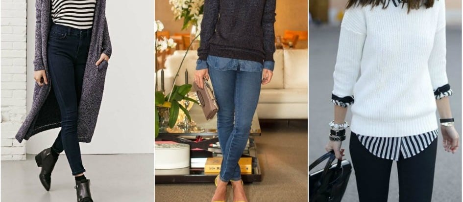 inspiração looks femininos meia estação