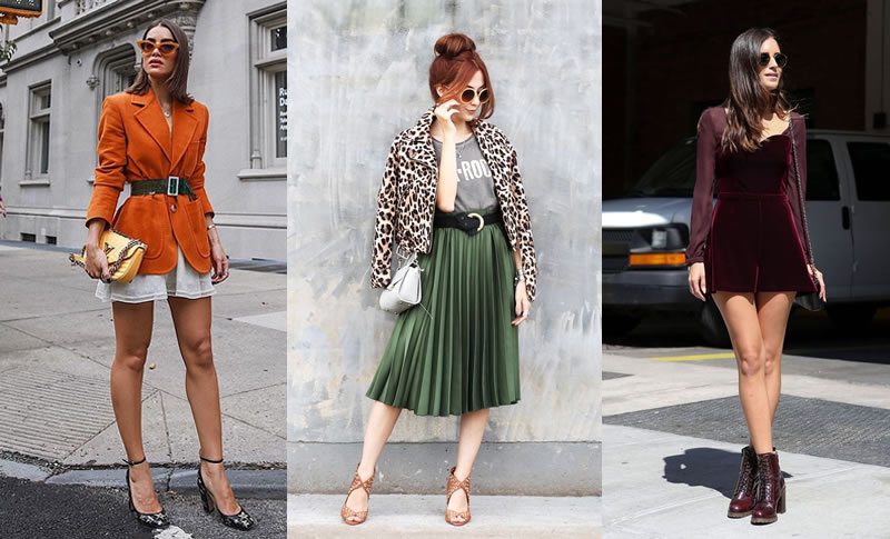 inspiração looks femininos meia estação