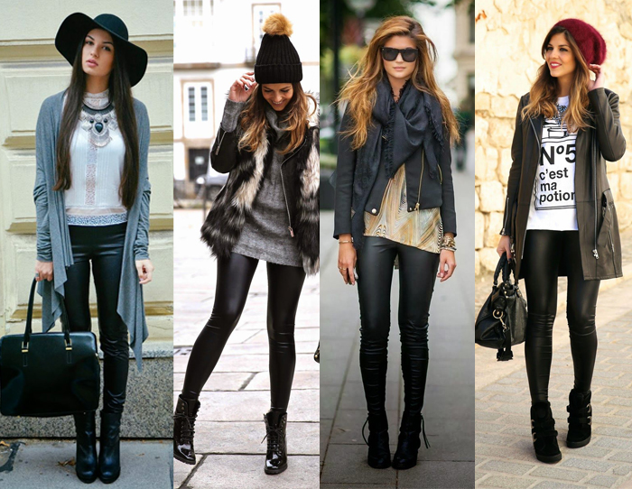 Legging preta com bolso