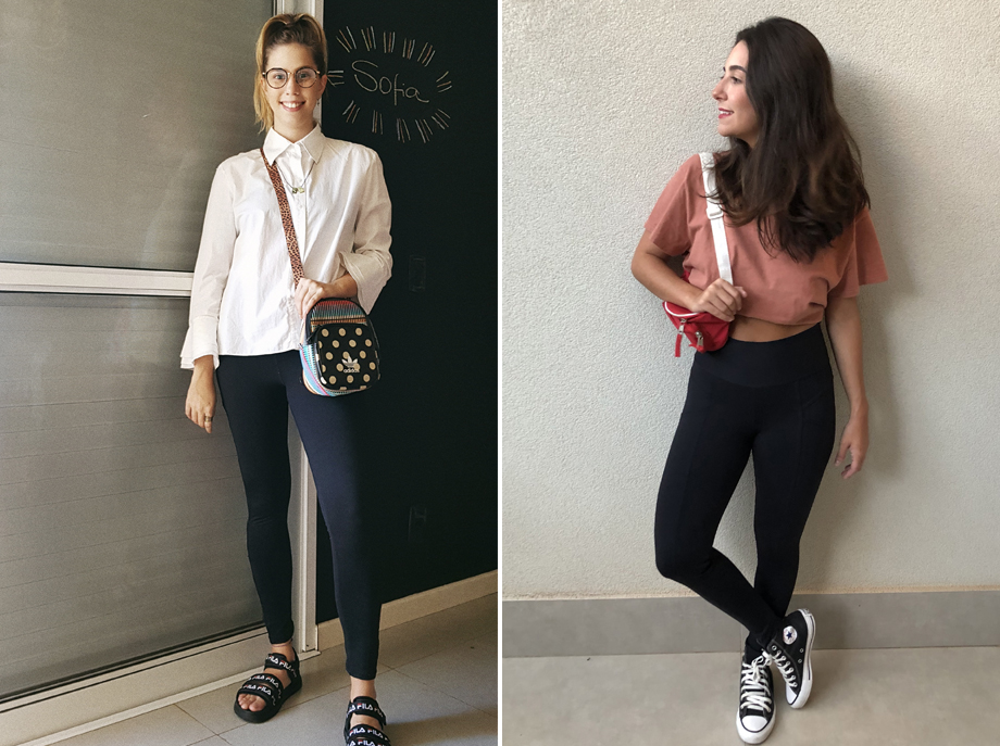Legging preta térmica