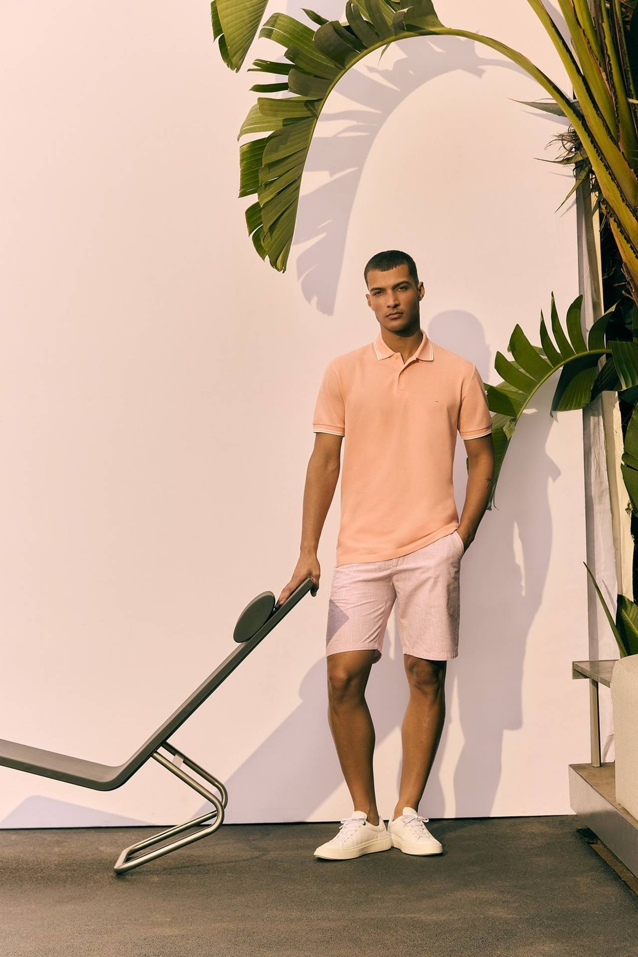 look monocromático masculino