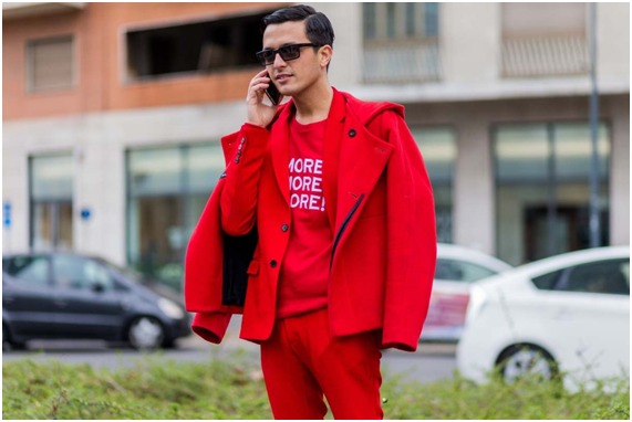 look monocromático masculino