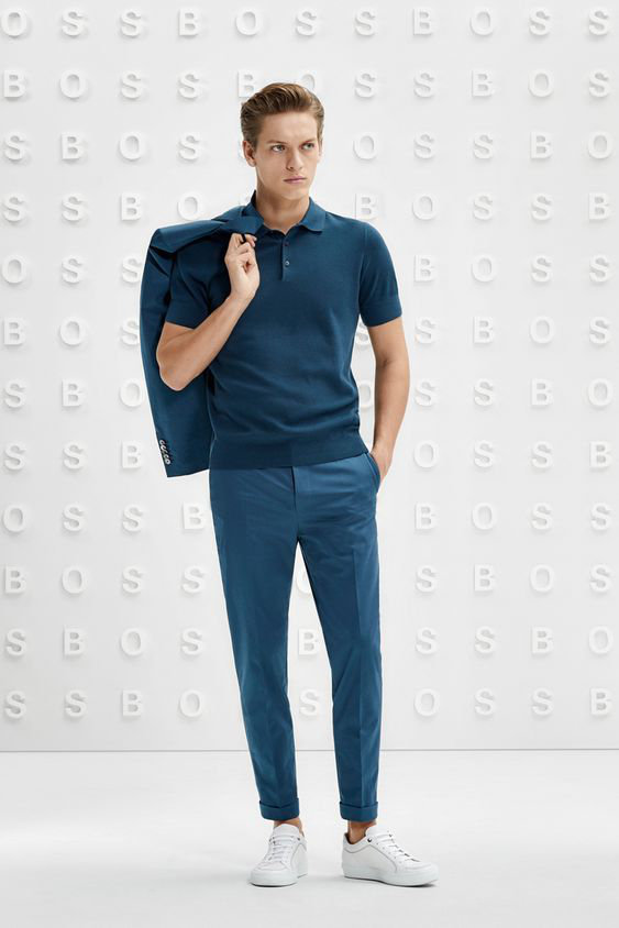 look monocromático masculino