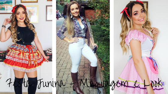 look all jeans festa junina