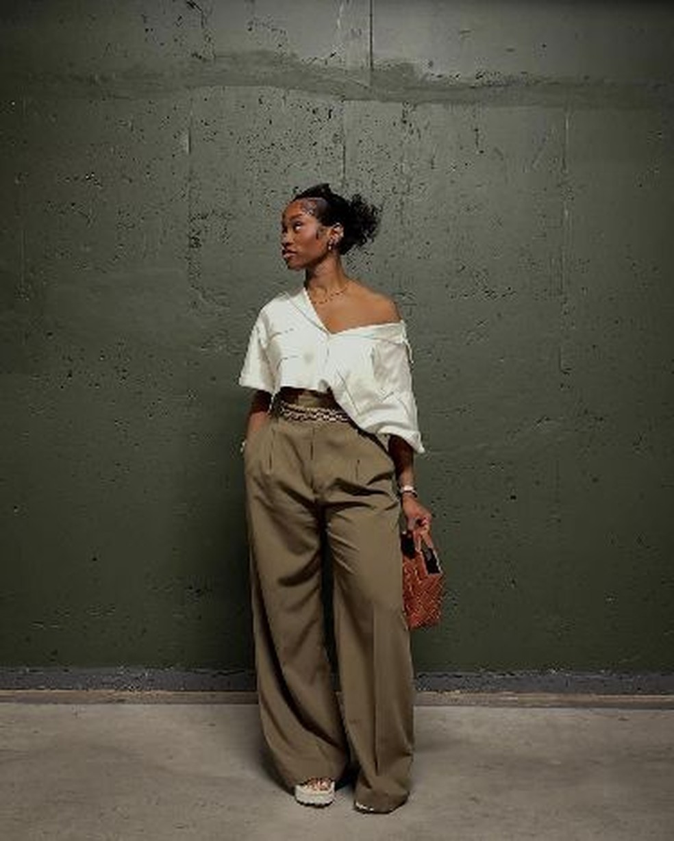 look jantar simples e elegante