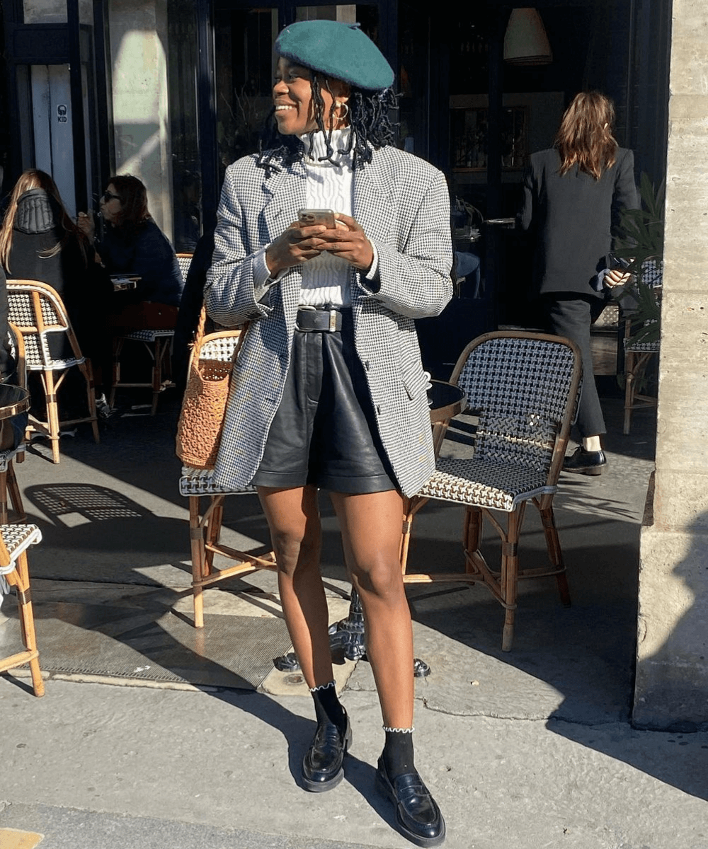 Moda parisiense casual
