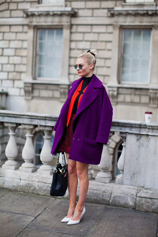 look roxo com cinza
