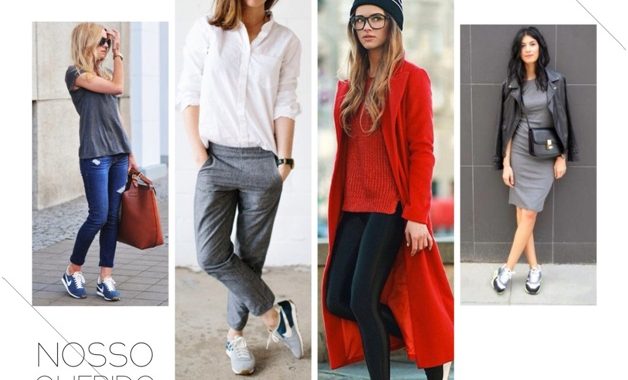 como usar tênis metalizado em show noturno