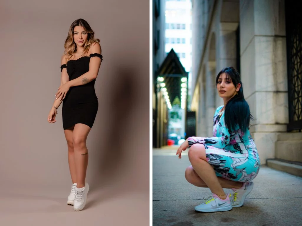 erros ao usar tênis em shows