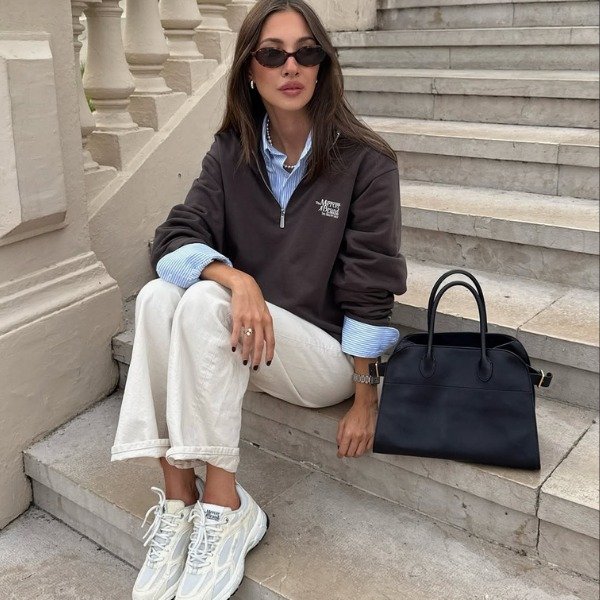 look tenis casual feminino