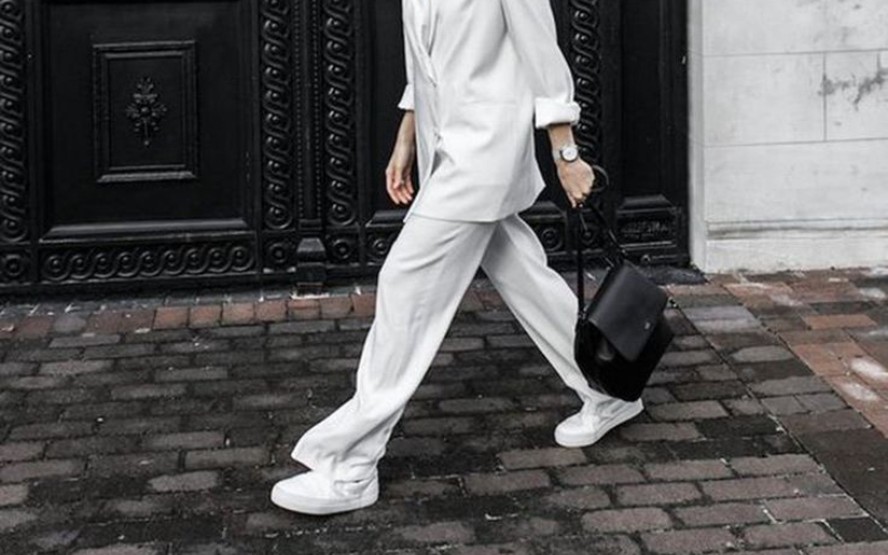 look tenis casual feminino