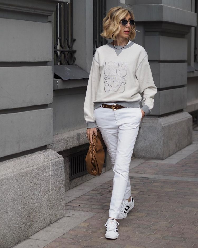 look tenis casual feminino