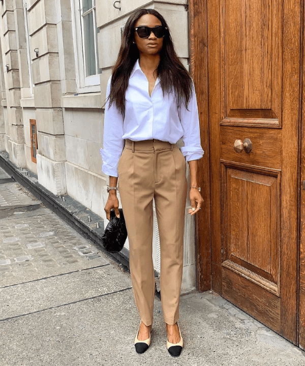 look trabalho elegante feminino