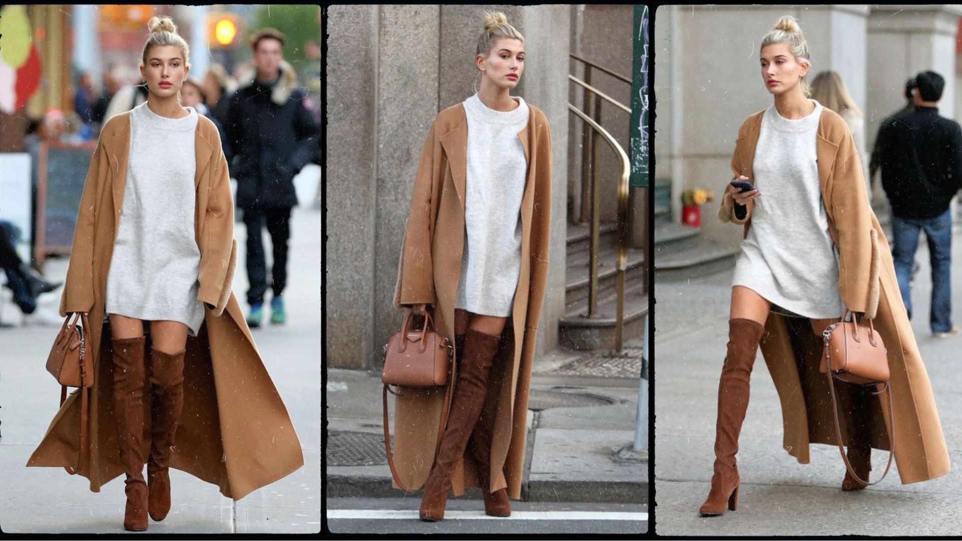 look vestido bota cano curto