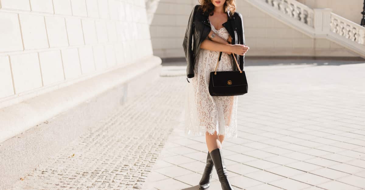 looks com vestido e bota curta