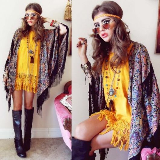 moda hippie anos 70