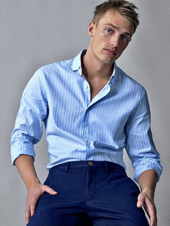 looks camisa social branca