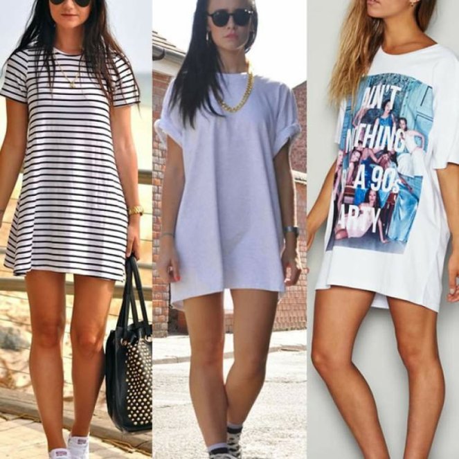 como usar camiseta oversized feminina com cinto