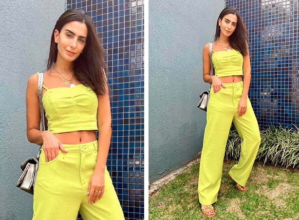 inspirações de looks coloridos