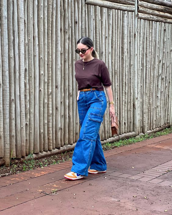 onde comprar calça jeans larga barata