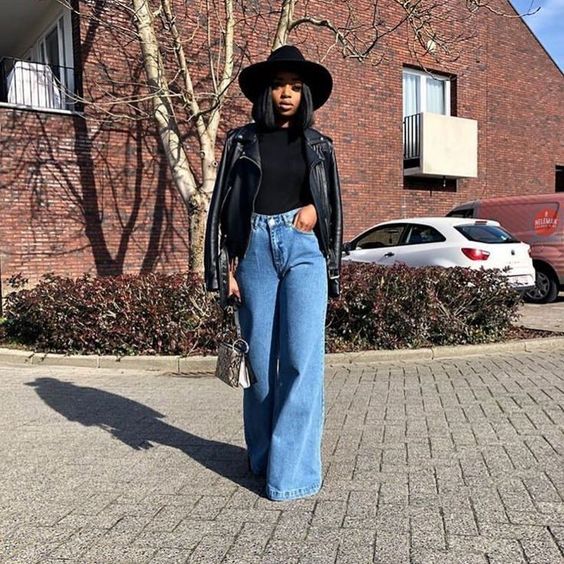 looks de trabalho com wide leg