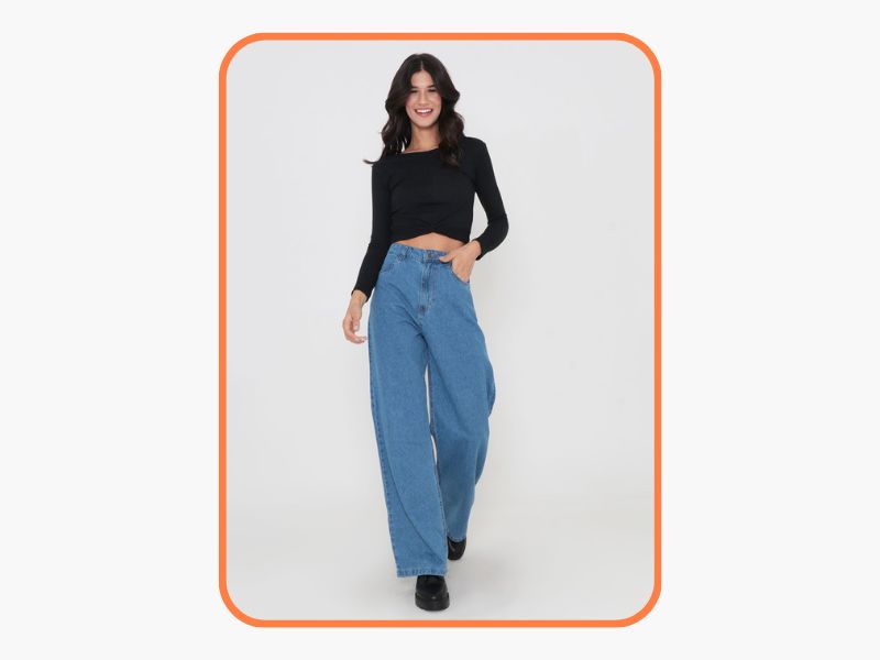 tendências moda 2026 calça jeans