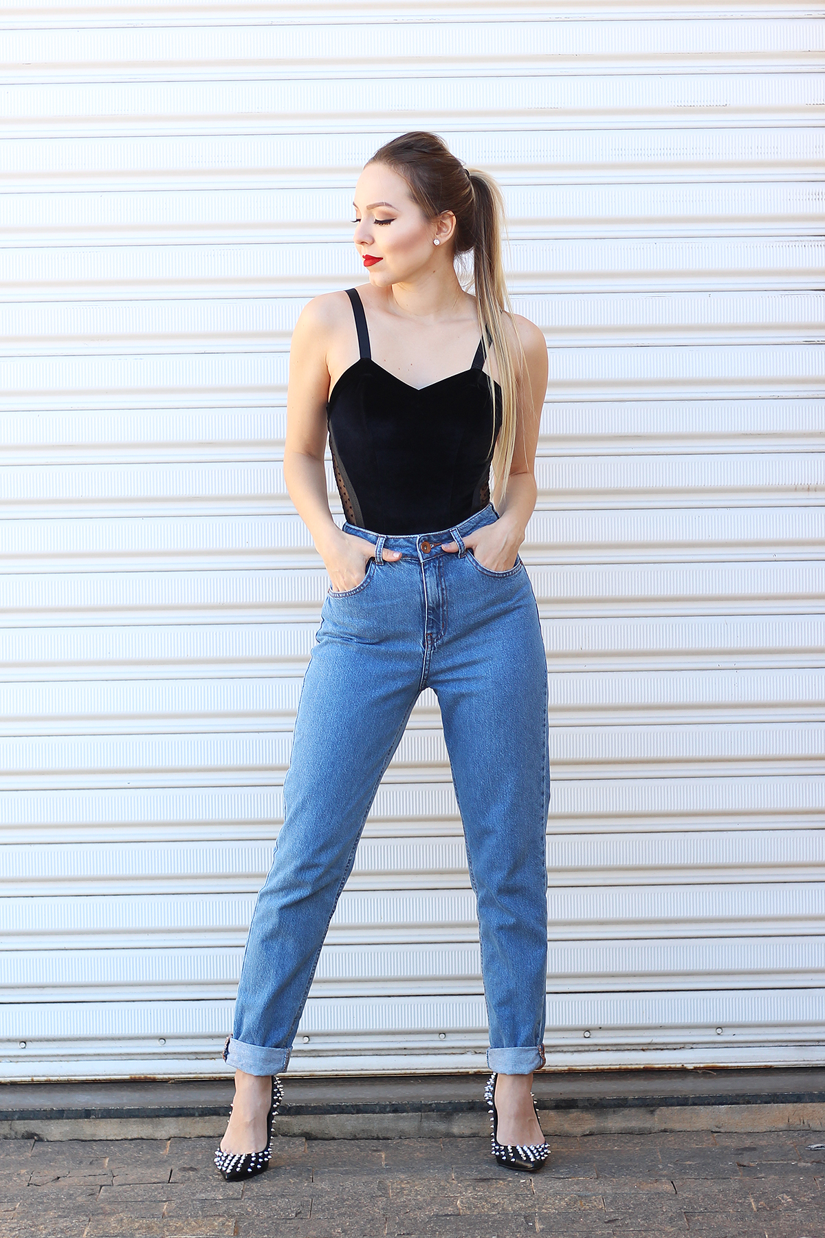 calça mom inverno