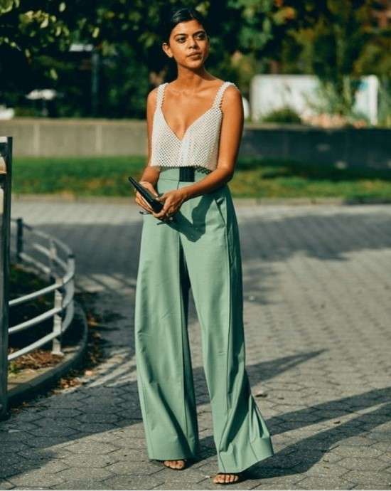 calça pantalona para trabalhar