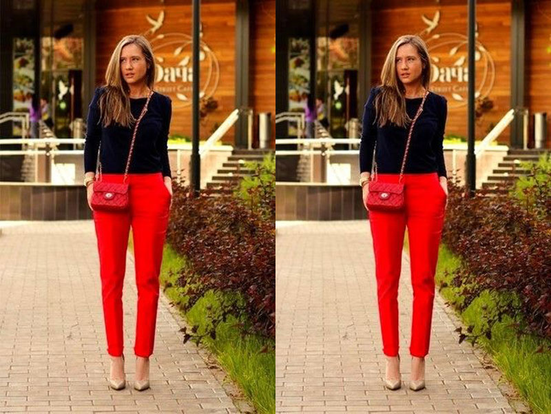 quanto custa montar um guarda roupa com calça vermelha