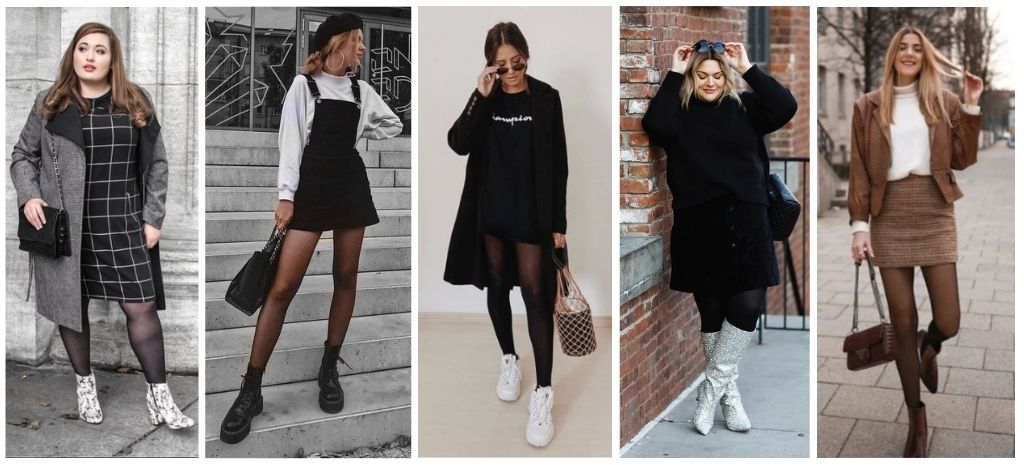 looks com meia calça preta