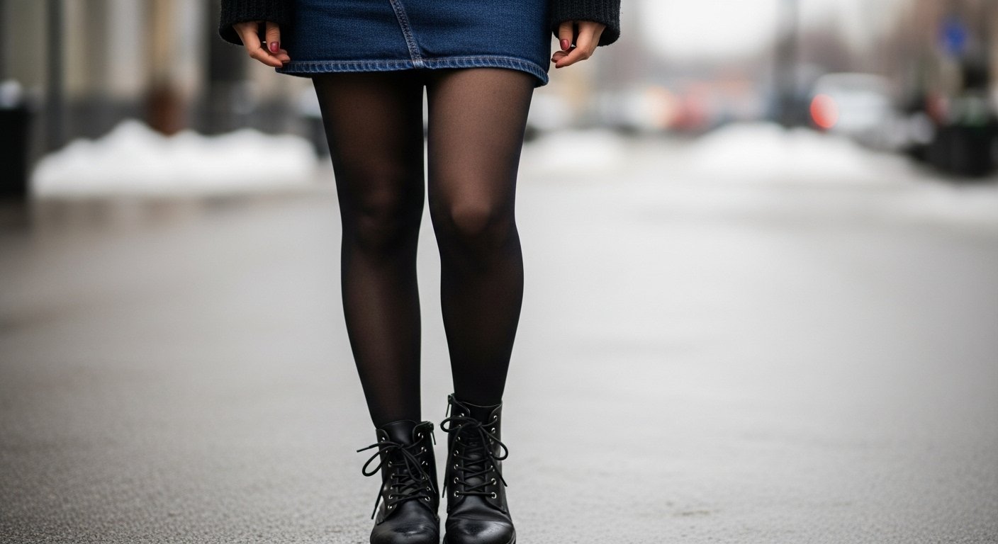 looks com meia calça preta