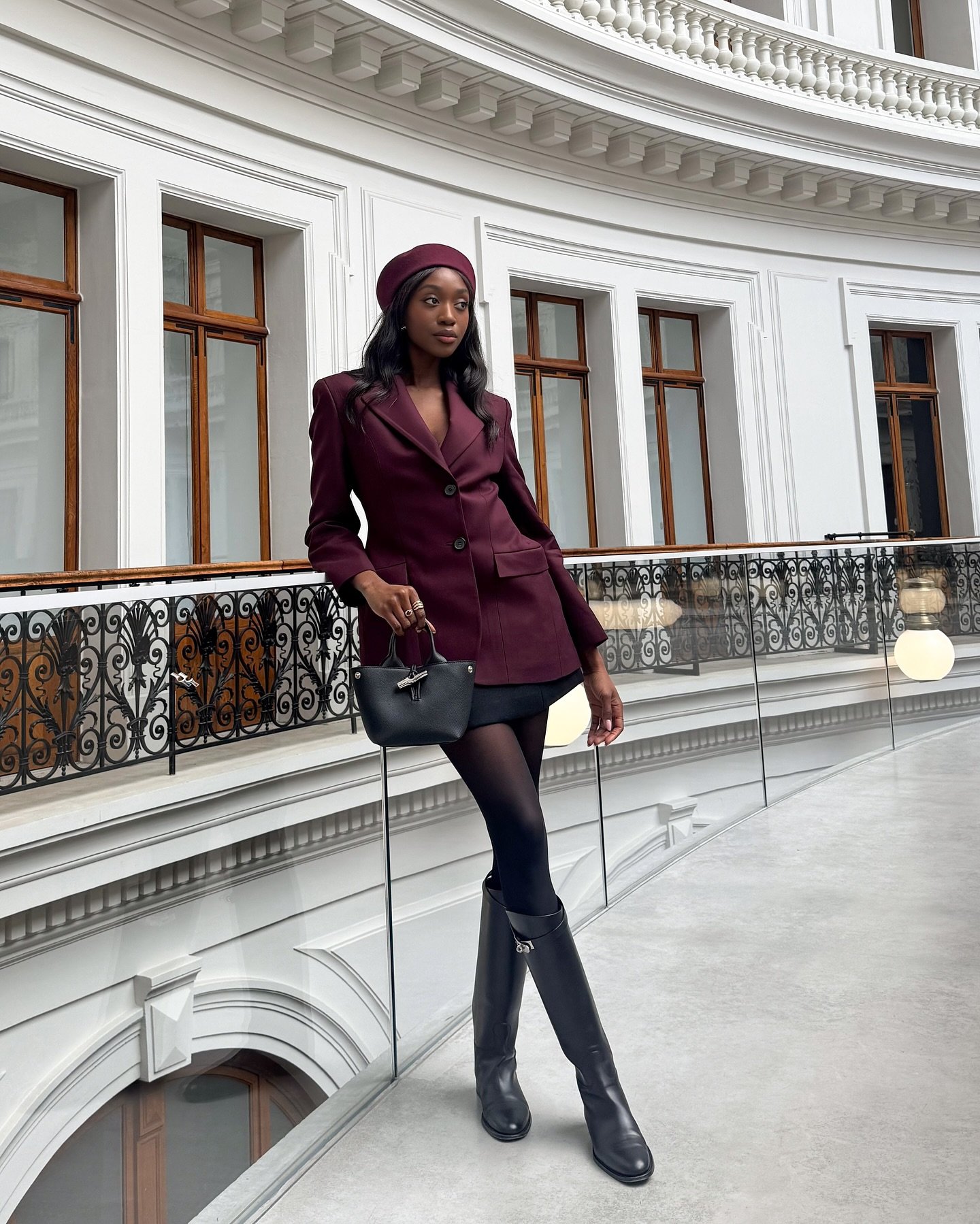 looks com meia calça preta