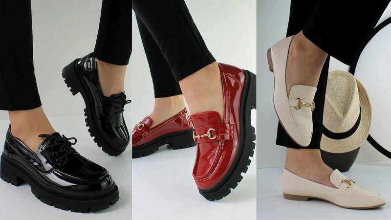 mocassim bege com vestido longo