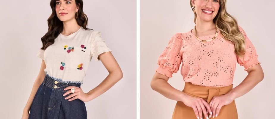 looks com saia branca