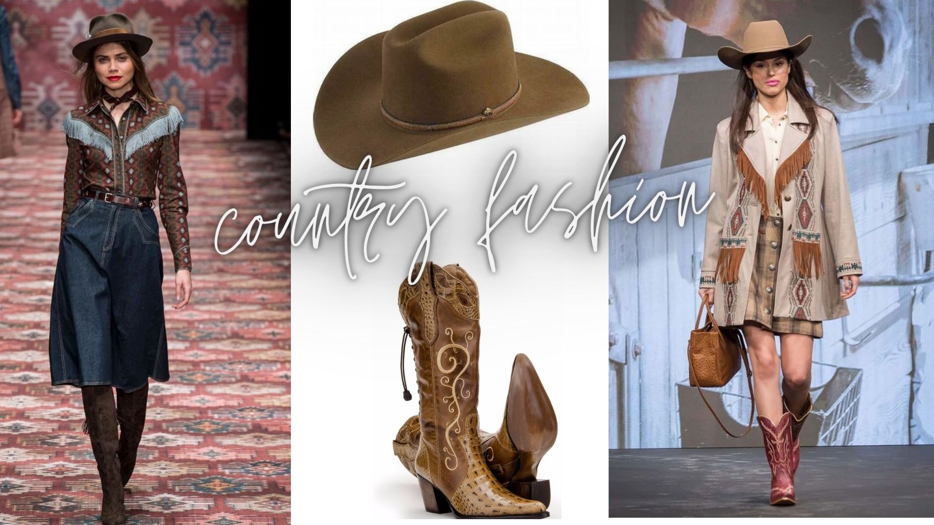 tendências moda country feminina
