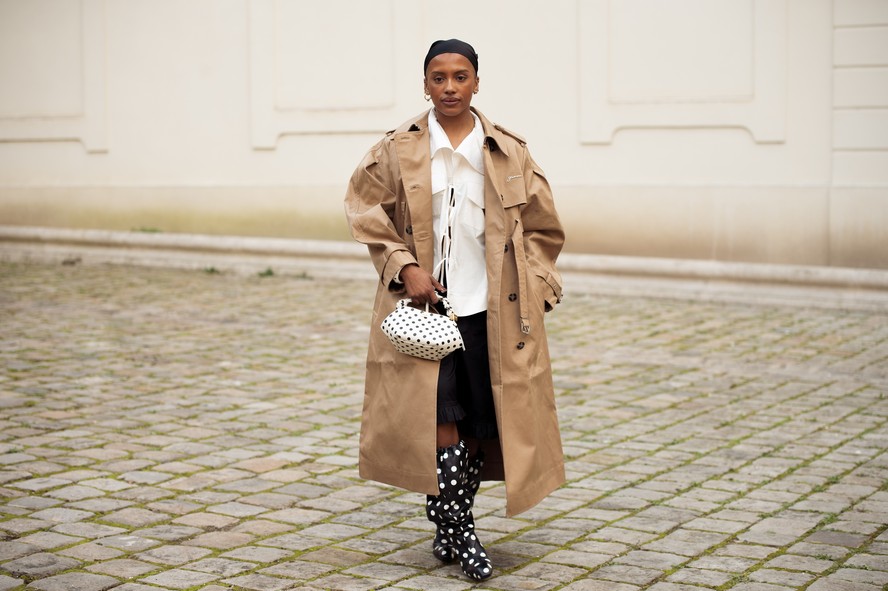 como usar calça wide leg jeans em festival inverno