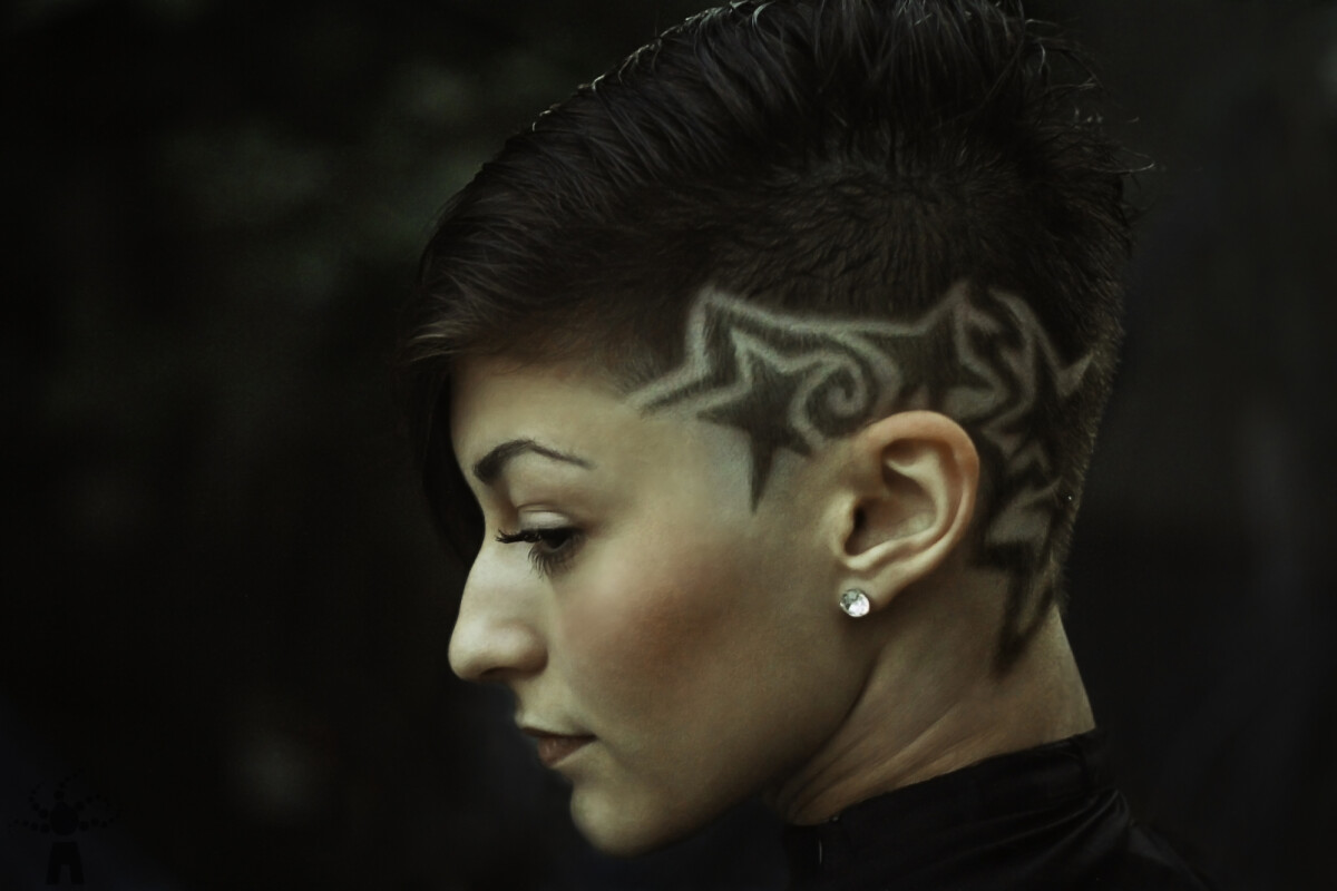 low fade cabelo curto