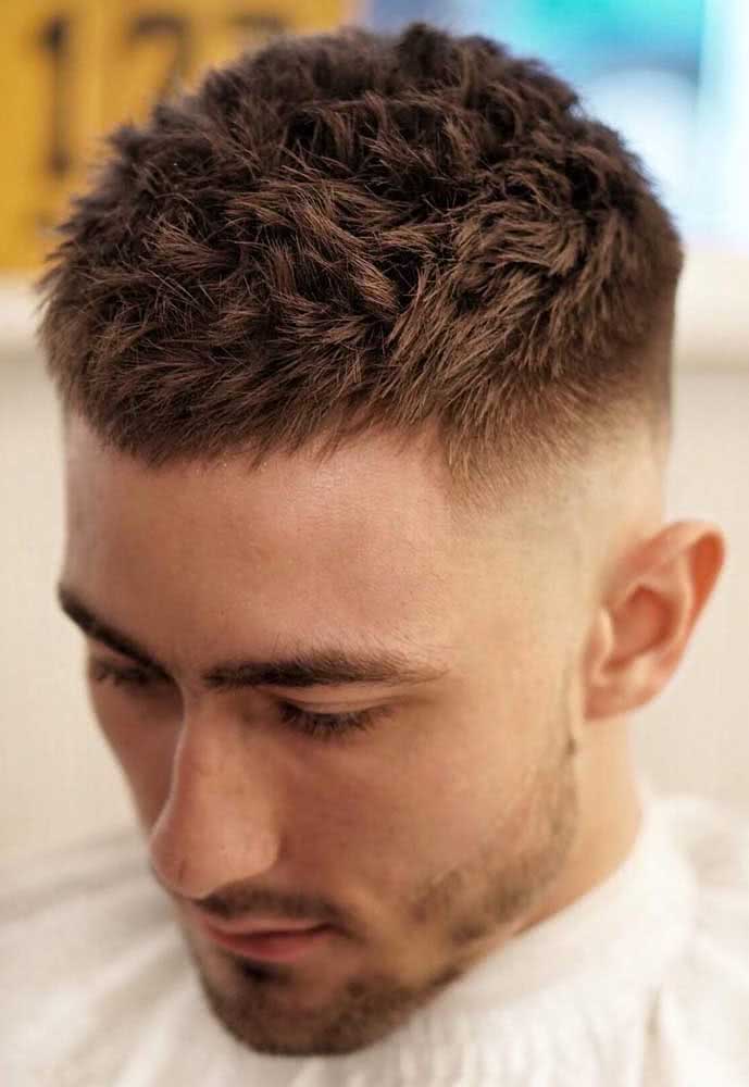 inspiração low fade cabelo curto masculino