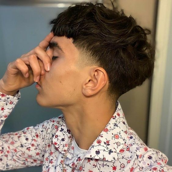low fade cabelo curto
