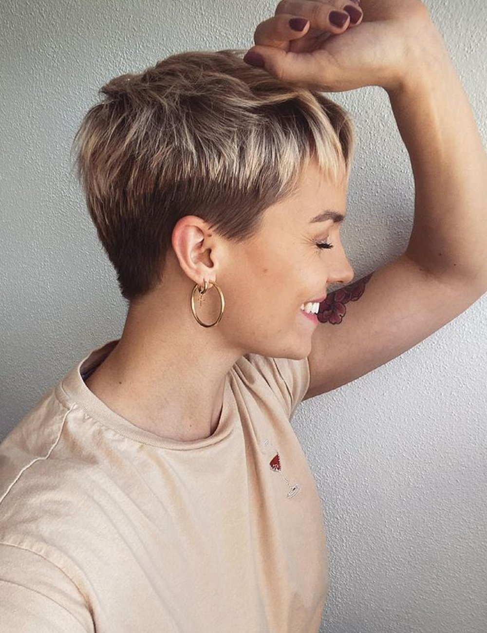 corte de cabelo com transição suave