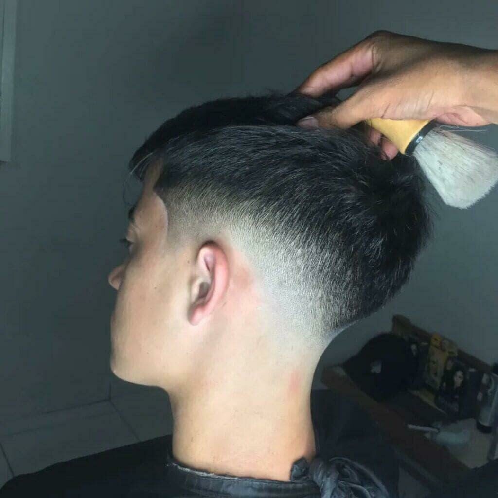 como pedir low fade no salão