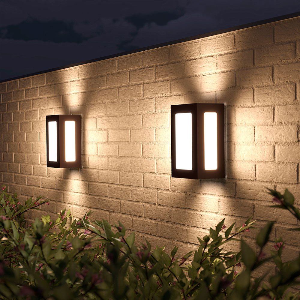 luminária de muro externa