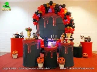 decoração com espelhos festa