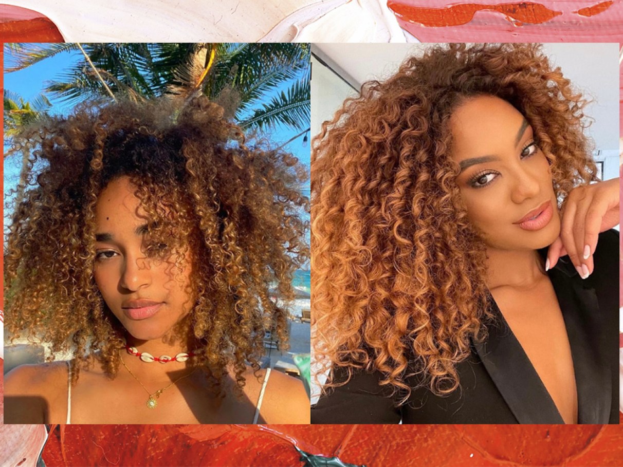 luzes naturais cabelo cacheado