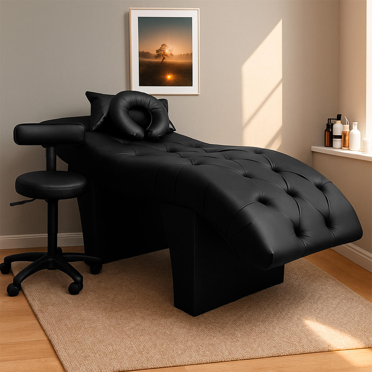 Acessórios Essenciais para Sua Maca de Sobrancelhas: Mocho, Escada e Revestimento