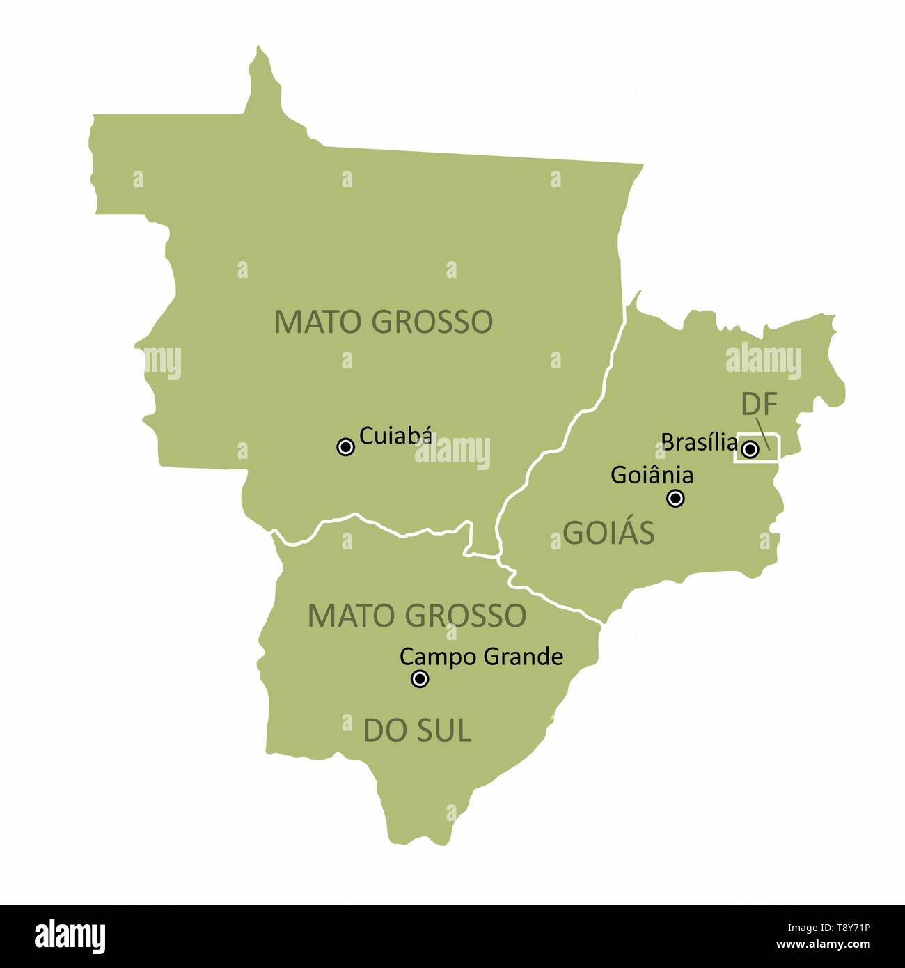 mapa de brasil cuiaba