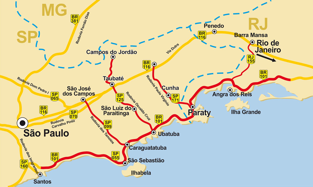 Dicas de Segurança e Trânsito na BR-101: Viajando pela Rio-Santos