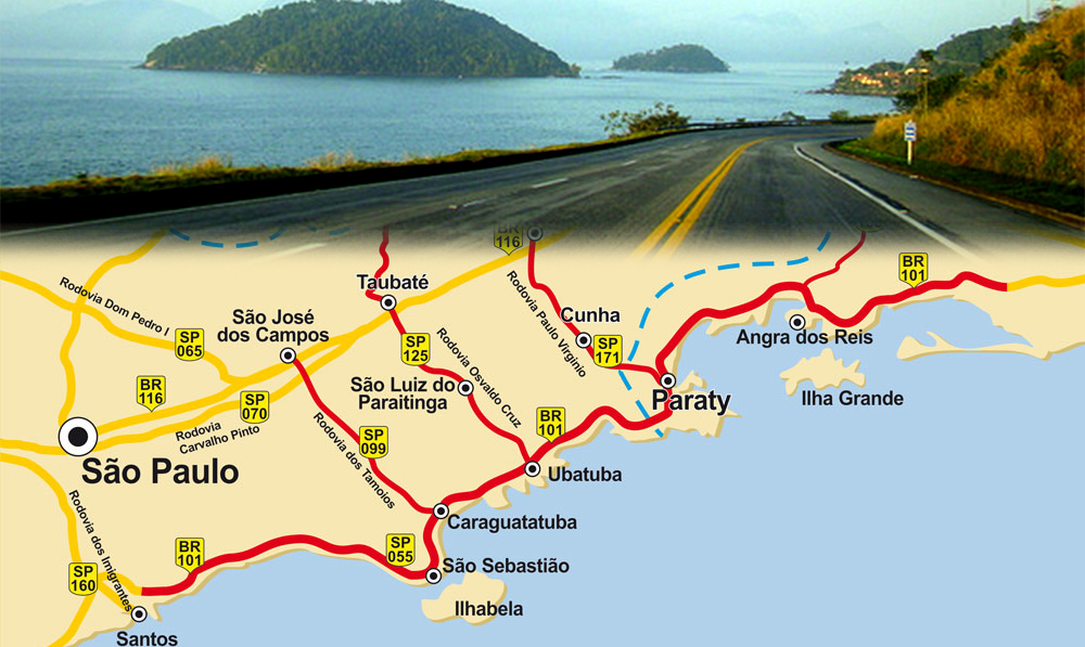 Explorando Angra dos Reis e Paraty: Pontos Turísticos na Rio-Santos